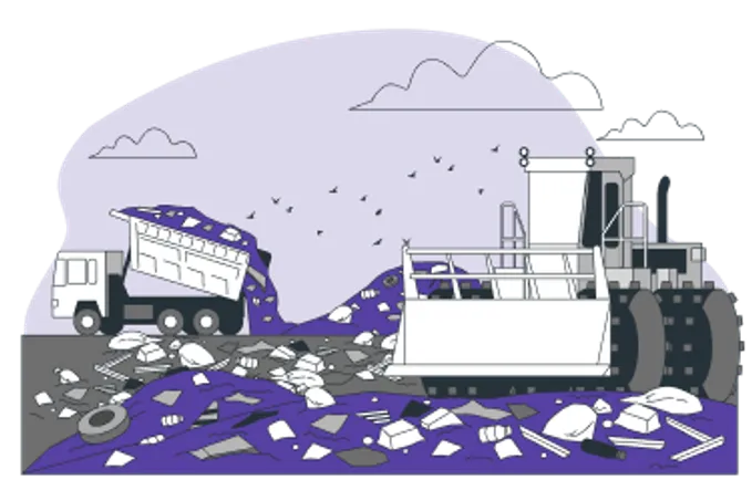 O que é seguro RC ambiental? Na imagem, representação de empresas que, ao causarem danos ambientais, podem acionar o seguro de responsabilidade civil ambiental para lidar com os custos envolvidos.