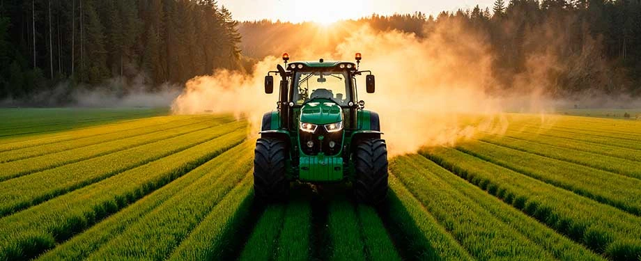 Qual seguradora faz seguro para trator? Na imagem, trator representa seguro de m&aacute;quinas agr&iacute;colas, oferecido por seguradoras como Tokio Marine e Porto Seguro 