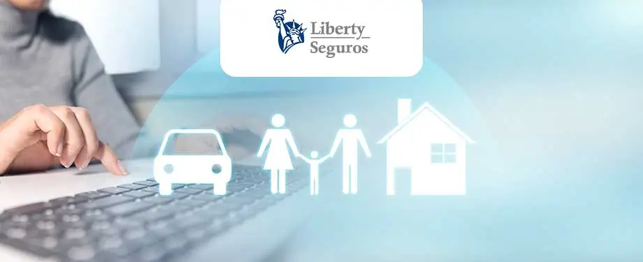 Liberty Seguros consulta apólice: na imagem, símbolos de carro, família e casa representam apólices da seguradora