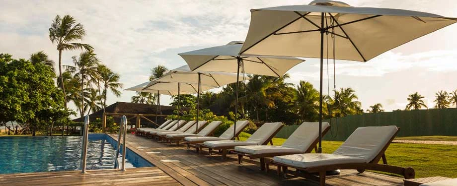 Quais os melhores seguros para hot&eacute;is e pousadas? Na imagem, &aacute;rea de lazer em alus&atilde;o ao seguro hotel e pousada, que deve ser escolhido de acordo com as necessidades do estabelecimento 