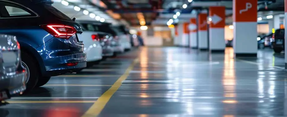 Como funciona o seguro para estacionamento? Na imagem, carros estacionados evidenciam que o seguro deve ser contratado por qualquer empresa que forne&ccedil;a estacionamento para clientes ou colaboradores 