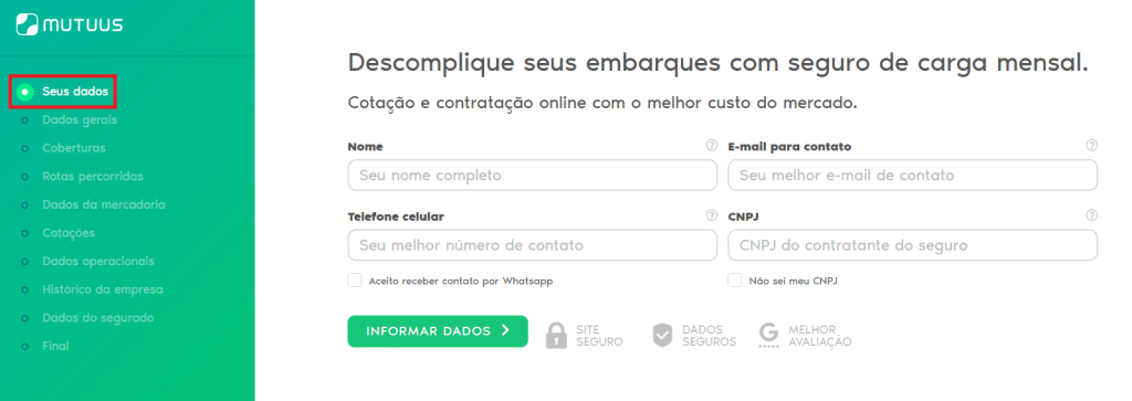 seguro-de-carga-valor-seus-dados Seguro de carga valor: Seus dados