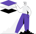 cotação-de-seguros-mutuus-corretor-online-de-seguros Figura de homem recebendo sua cotação de seguros com a Mutuus, corretor online de seguros