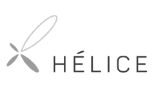Logo da empresa Hélice, uma das investidoras da Mutuus, corretora de seguros