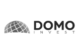 Logo da empresa Domo Invest, uma das investidoras da Mutuus, corretor online de seguros