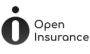 Logo da Open Insurance, um dos parceiros da Mutuus, corretor online de seguros