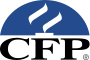 CFP-certifica-corretora-de-seguros-mutuus-como-habilitada Logo da CFP, que certifica a corretora de seguros Mutuus como empresa habilitada