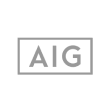 Logo da Seguradora AIG Seguros parceira da corretora de seguros Mutuus