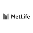 Logo da Seguradora MetLife Seguros parceira da corretora de seguros Mutuus