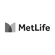 Logo da Seguradora MetLife Seguros parceira da corretora de seguros Mutuus